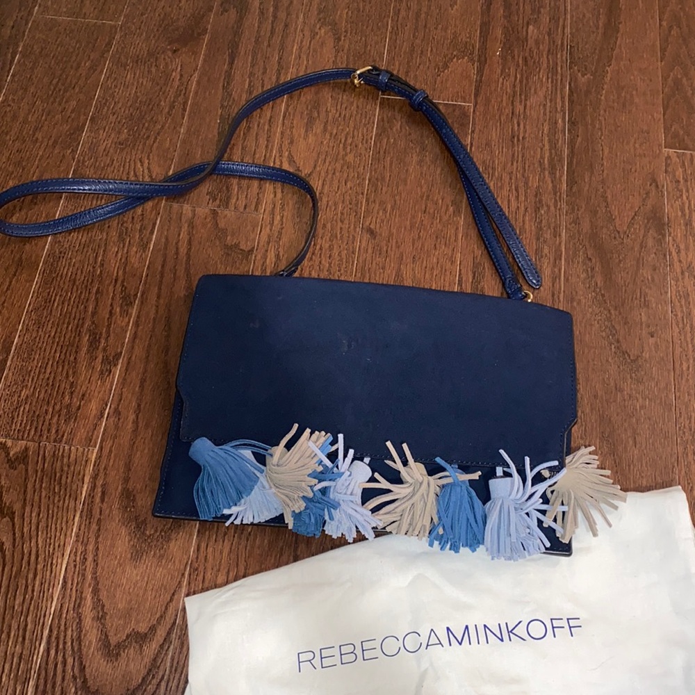 Navy Blue Rebecca Minkoff crossbody